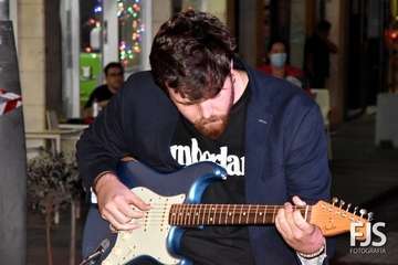 Telde da la bienvenida a la Navidad con el encendido de la decoración callejera/TA y Francisco Javier Santana.